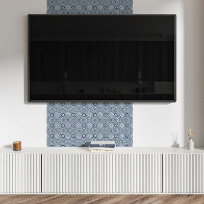 Vinyl wandbekleding Geometrische patronen in mozaïek