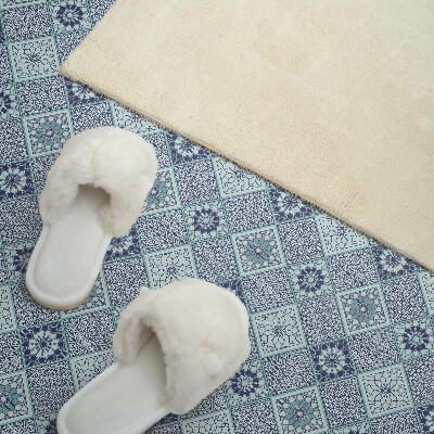 Vinyl wandbekleding Geometrische patronen in mozaïek