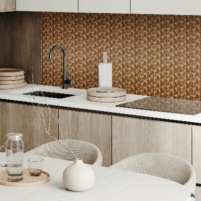 Vinyl wandbekleding Geometrisch houtpatroon