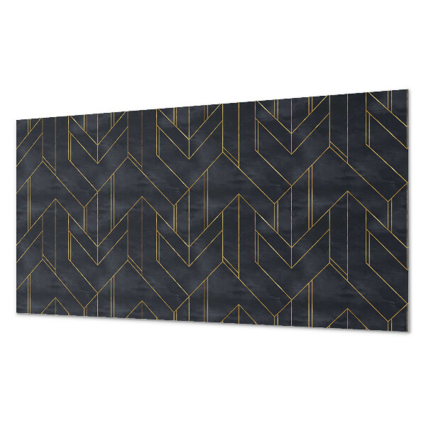 Pvc wandpaneel Geometrie van lijnen en vormen