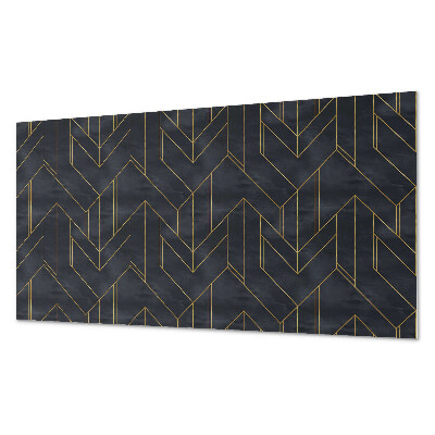 Pvc wandpaneel Geometrie van lijnen en vormen