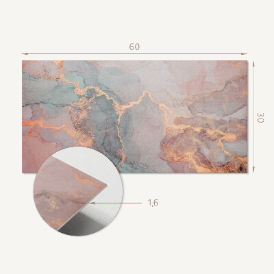 Vinyl wandpaneel Abstract harspatroon