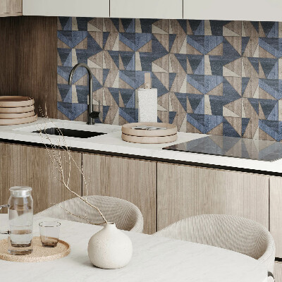 Vinyl wandbekleding Abstract geometrisch patroon