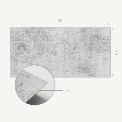 Pvc wandpaneel Ruwe betontextuur