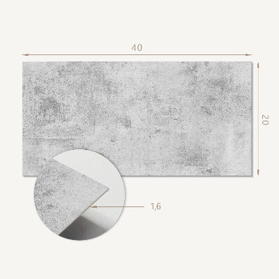 Pvc wandpaneel Ruwe betontextuur