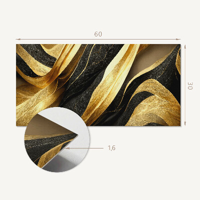 Vinyl wandpaneel Golven van texturen en patronen