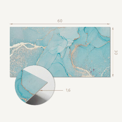 Vinyl wandbekleding Abstract vloeibaar patroon