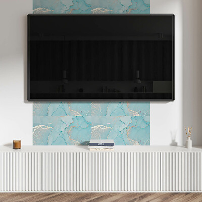 Vinyl wandbekleding Abstract vloeibaar patroon