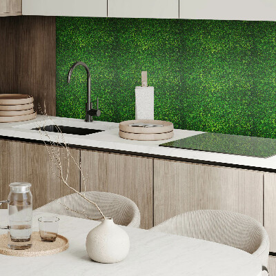 Pvc wandpaneel Een dichte muur van bladeren