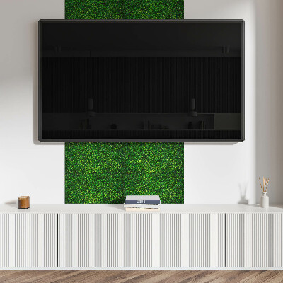 Pvc wandpaneel Een dichte muur van bladeren