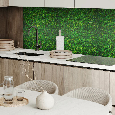 Pvc wandpaneel Een dichte muur van bladeren