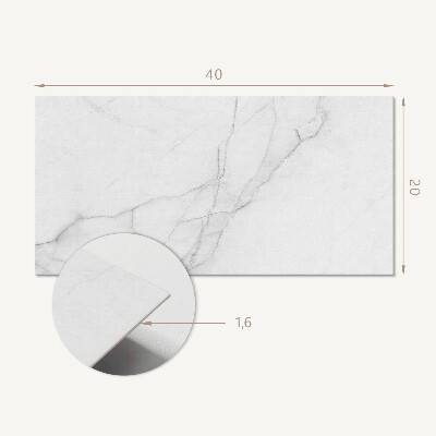 Vinyl wandpaneel Elegant marmerpatroon