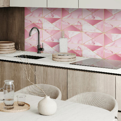 Pvc wandpaneel Geometrische patronen met knikkers