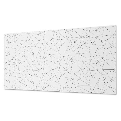 Vinyl wandbekleding Geometrisch lijnenpatroon