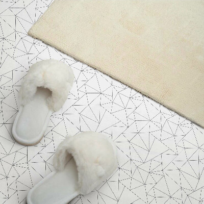 Vinyl wandbekleding Geometrisch lijnenpatroon