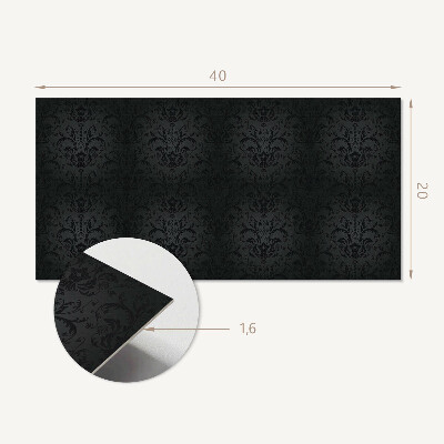 Vinyl wandbekleding Elegant plantenpatroon