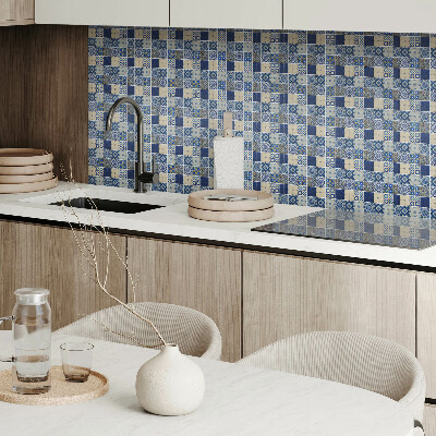 Vinyl wandbekleding Mozaïek tegelpatroon