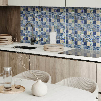 Vinyl wandbekleding Mozaïek tegelpatroon