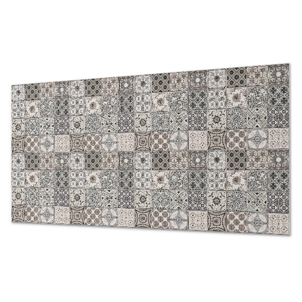 Pvc wandpaneel Mozaïekpatronen op de achtergrond