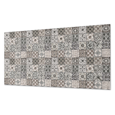 Pvc wandpaneel Mozaïekpatronen op de achtergrond