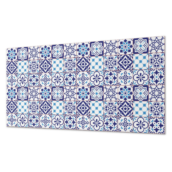 Pvc wandpaneel Mozaïekpatroon met bloemen