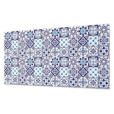 Pvc wandpaneel Mozaïekpatroon met bloemen