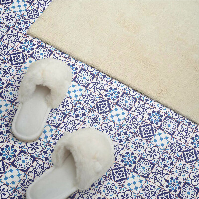 Pvc wandpaneel Mozaïekpatroon met bloemen