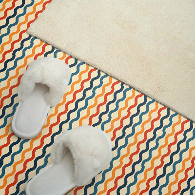 Vinyl wandbekleding Golven in een ritmisch patroon