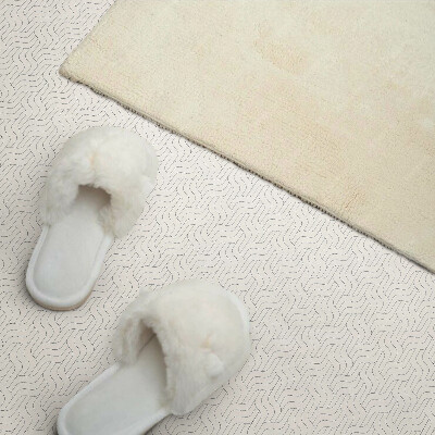 Vinyl wandpaneel Golven in een delicaat patroon