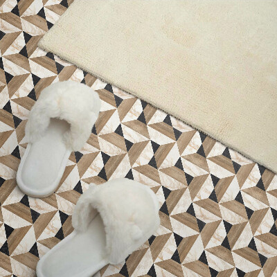 Vinyl wandbekleding Geometrisch driehoekspatroon