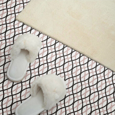 Vinyl wandbekleding Golvend lijnpatroon