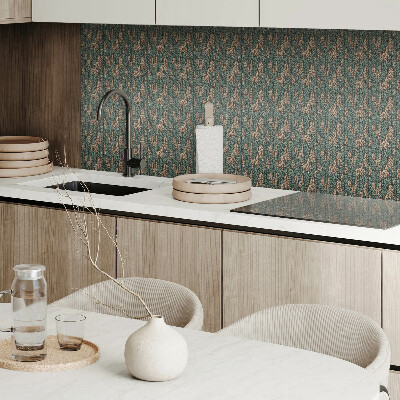 Vinyl wandpaneel 2D bladpatroon