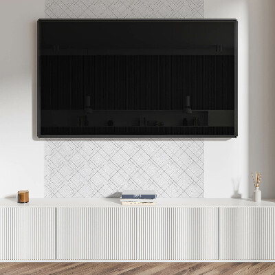 Vinyl wandbekleding Abstract lijnpatroon