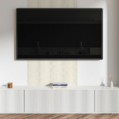 Vinyl wandpaneel 3D bladpatroon