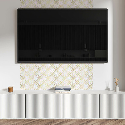 Vinyl wandpaneel 3D bladpatroon