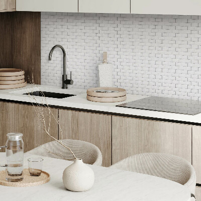 Vinyl wandbekleding Tegels in een baksteenopstelling