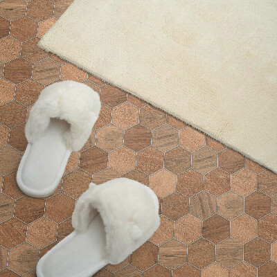 Vinyl wandpaneel Zeshoekig tegelpatroon