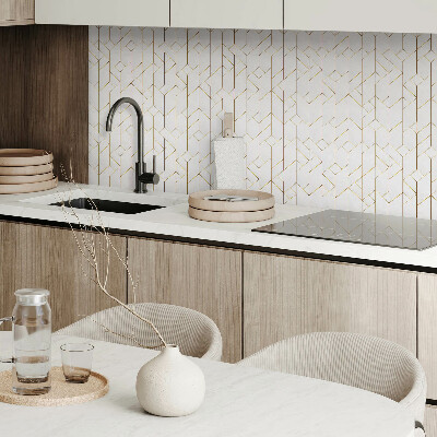 Pvc wandpaneel Geometrisch lijnenpatroon