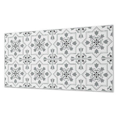 Vinyl wandbekleding Patroon met bloemmotieven