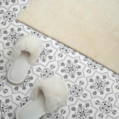 Vinyl wandbekleding Patroon met bloemmotieven