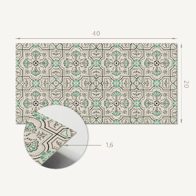 Vinyl wandpaneel Patroon met geometrische motieven