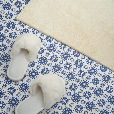 Pvc wandpaneel Bloemenpatroon op de achtergrond