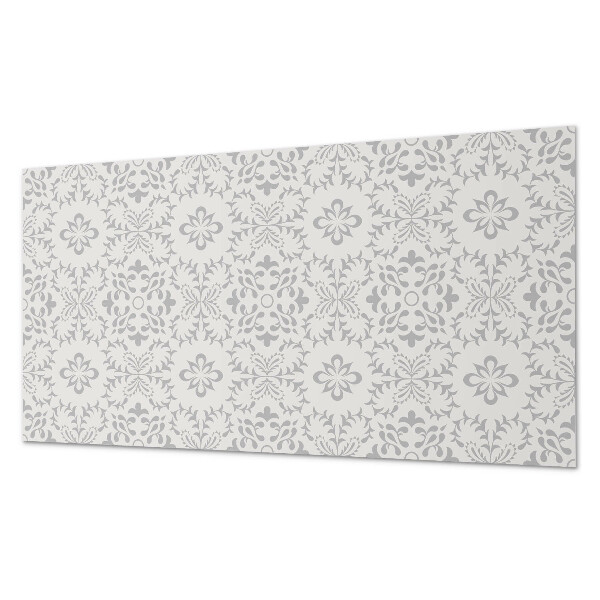 Vinyl wandbekleding Bloemenpatroon met details