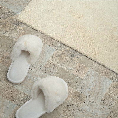 Vinyl wandpaneel Steen mozaïekpatroon