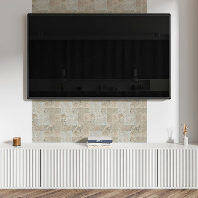 Vinyl wandpaneel Steen mozaïekpatroon