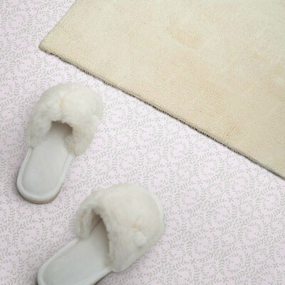 Vinyl wandpaneel Fijn plantenpatroon