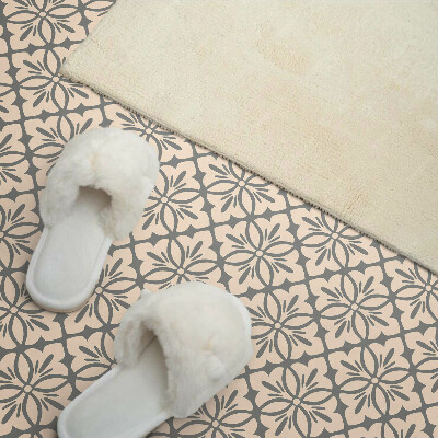 Vinyl wandbekleding Bloemenpatroon met details