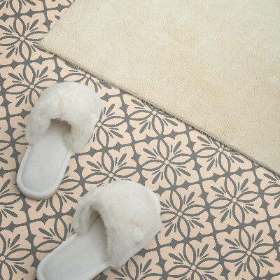 Vinyl wandbekleding Bloemenpatroon met details