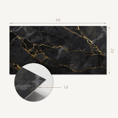 Pvc wandpaneel Elegant marmer met aderen