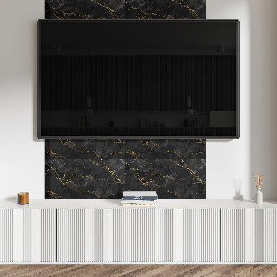 Pvc wandpaneel Elegant marmer met aderen